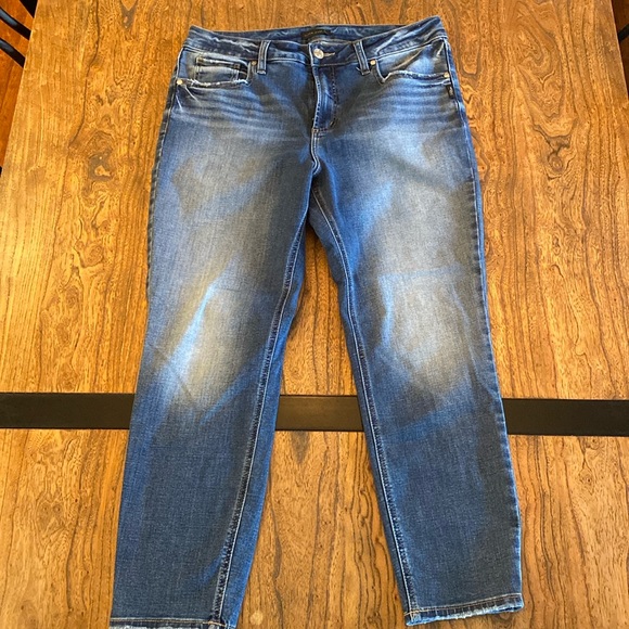 Avery Skinny Silver Jeans - W34/l27 - Picture 1 of 8